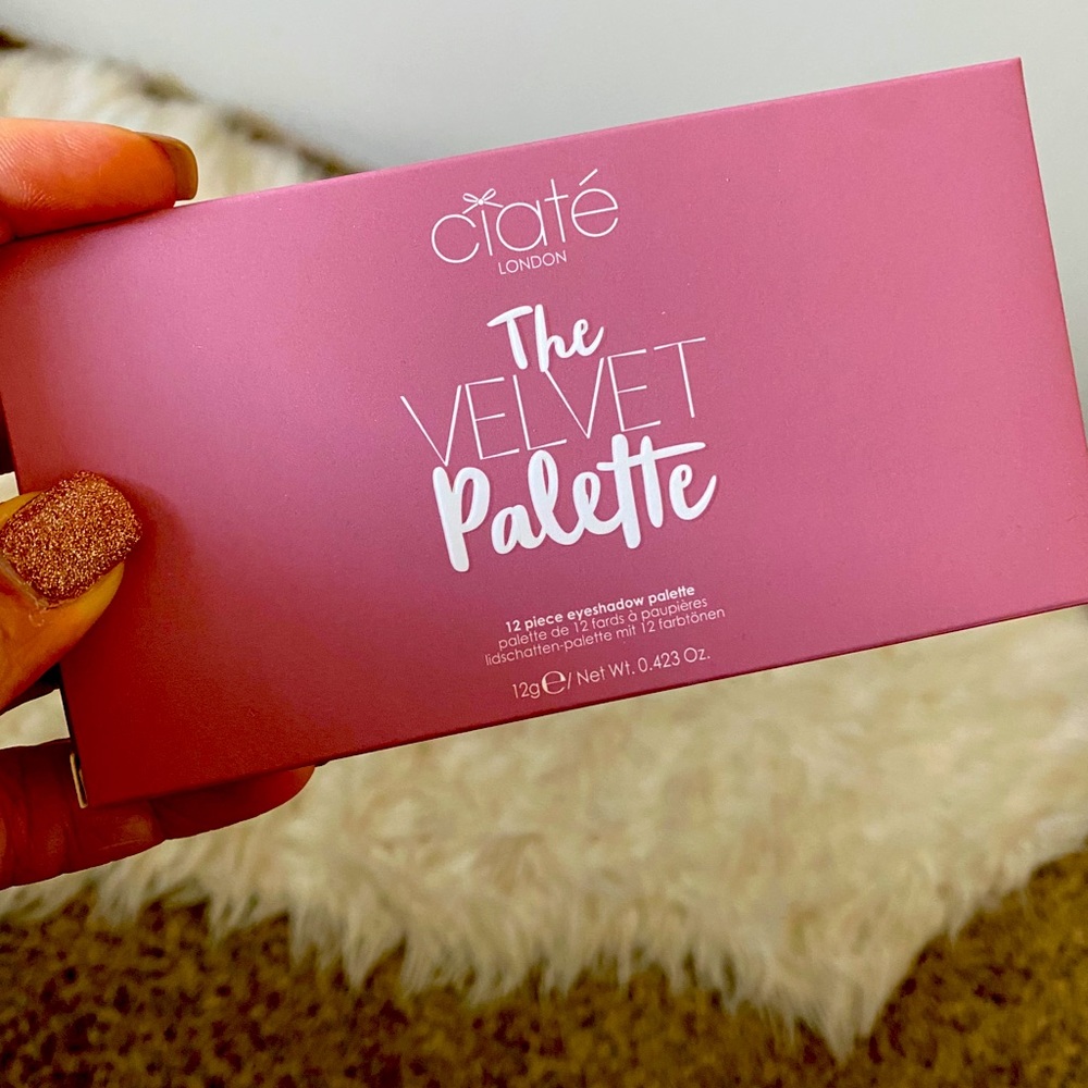 Ciate London the velvet palette